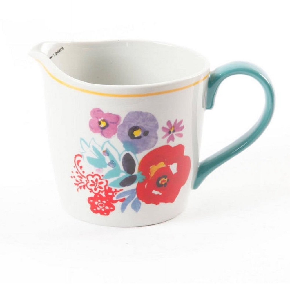 The Pioneer Woman Red and Blue measuring cup